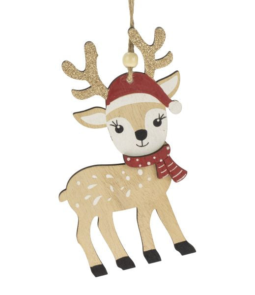 Puukoriste Bambi kultaisin sarvin Weiste