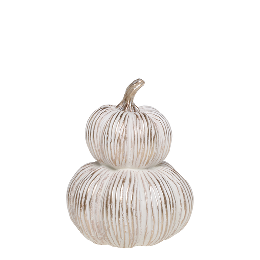 Kurpitsa koriste 18cm antique cream Chic Antique