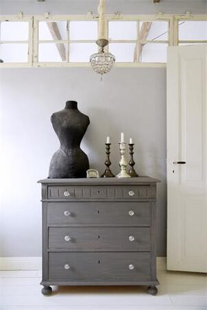 Kalkkimaali French Grey 100ml Vintage Paint