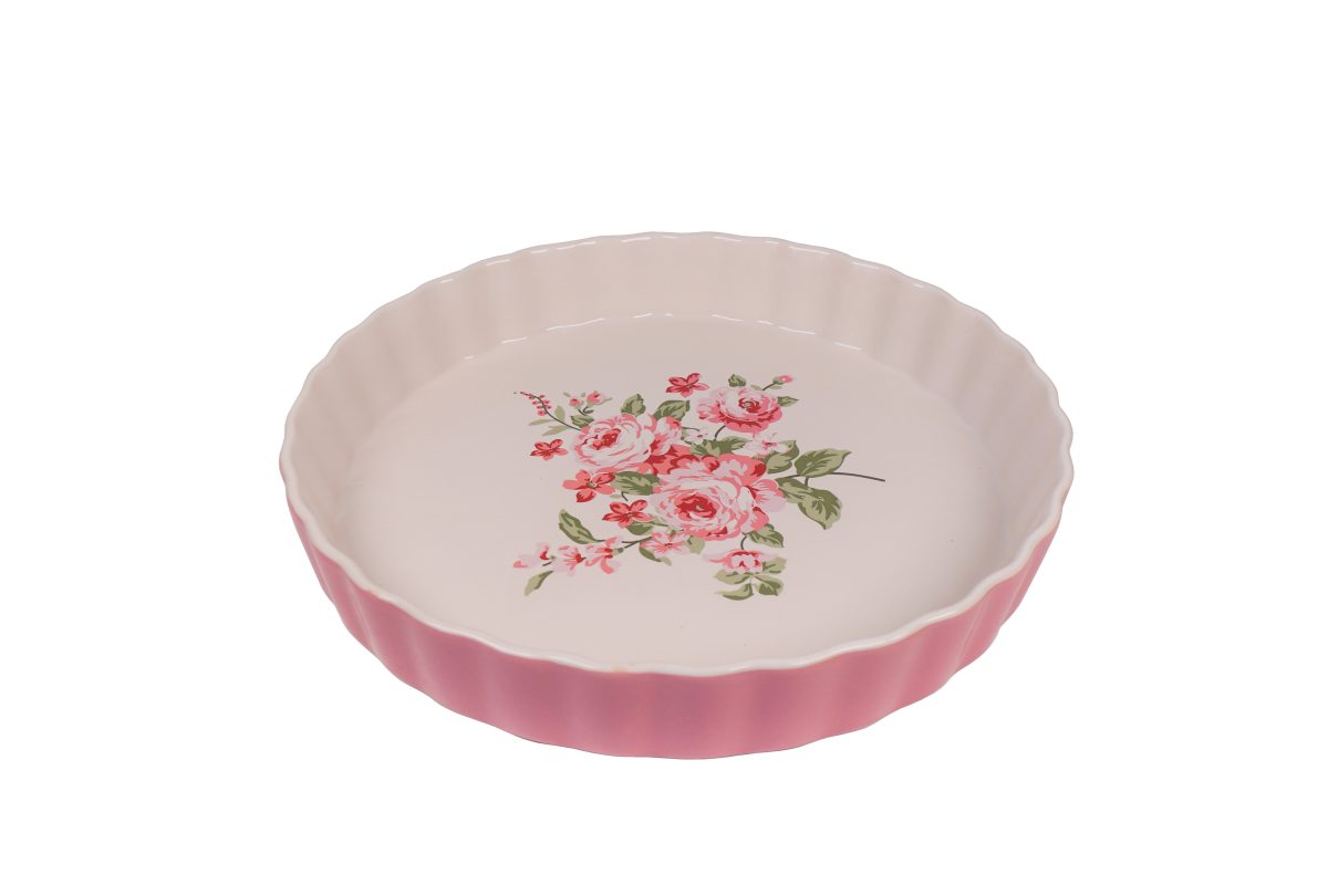 Piirakkavuoka Bella vaaleanpunainen Isabelle Rose Home