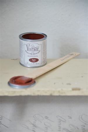 Kalkkimaali Rusty Red 100ml Vintage Paint
