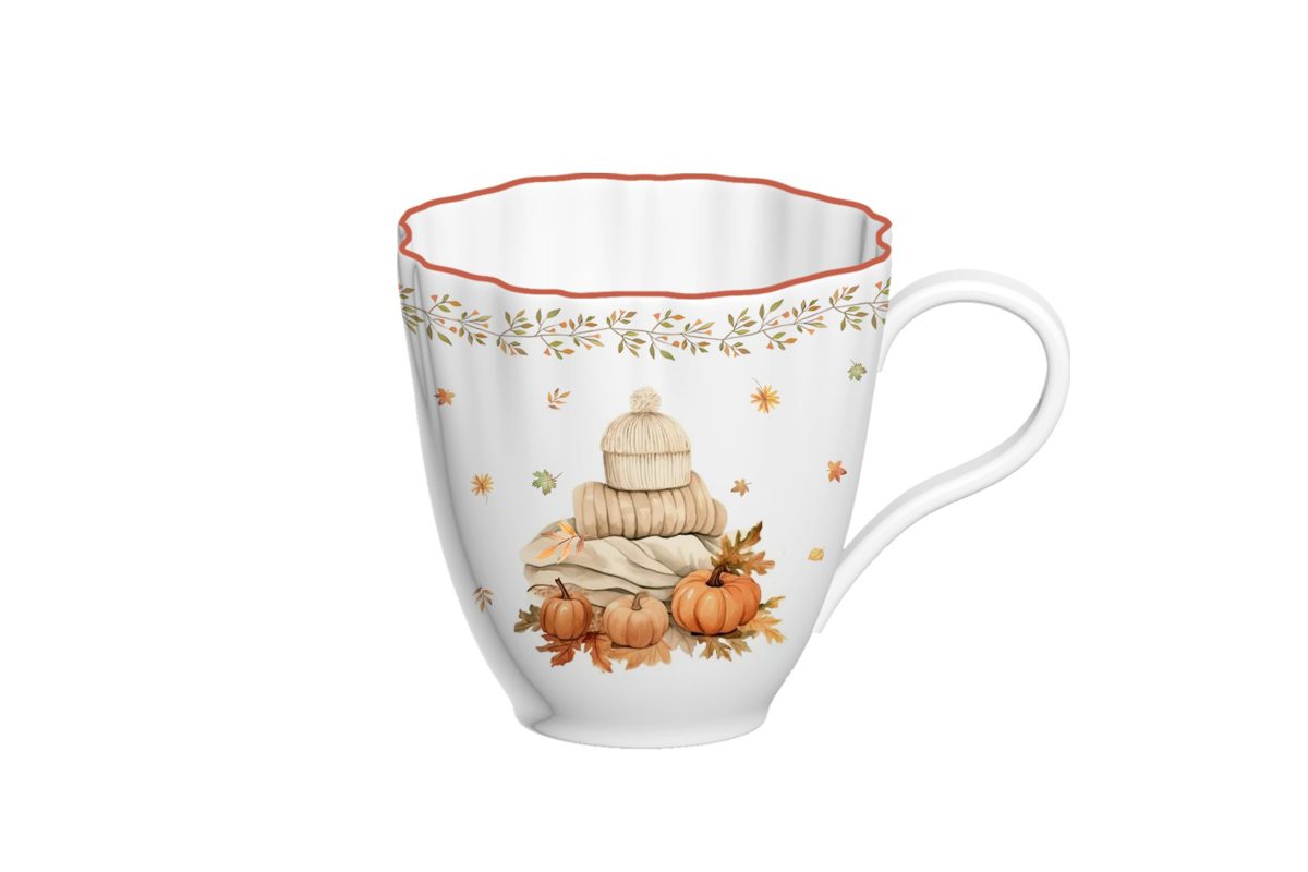 Posliinimuki Vintage autum Isabelle Rose