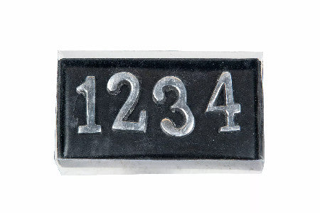 Adventtinumerot kynttilöihin hopea