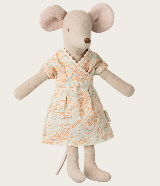 Maileg äitihiiri mekossa 15cm