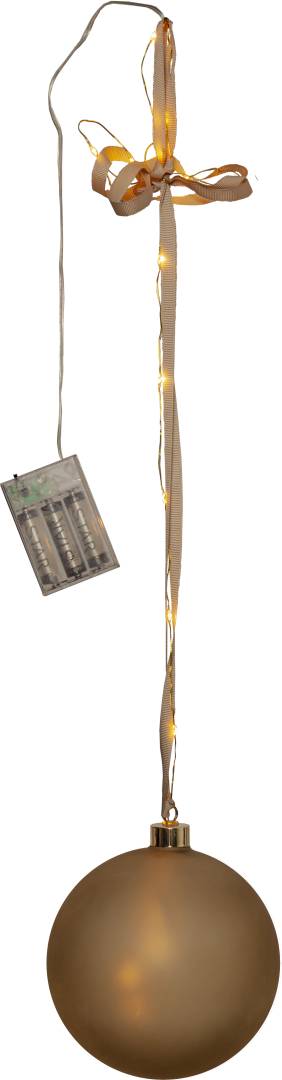 Bliss lasipallo 15cm kulta