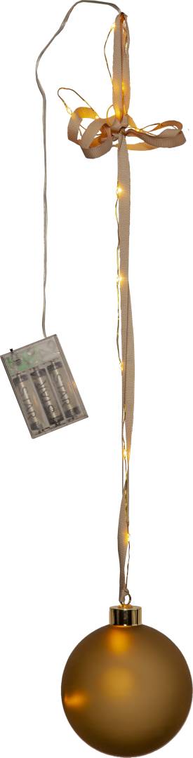 Bliss lasipallo 10cm kulta