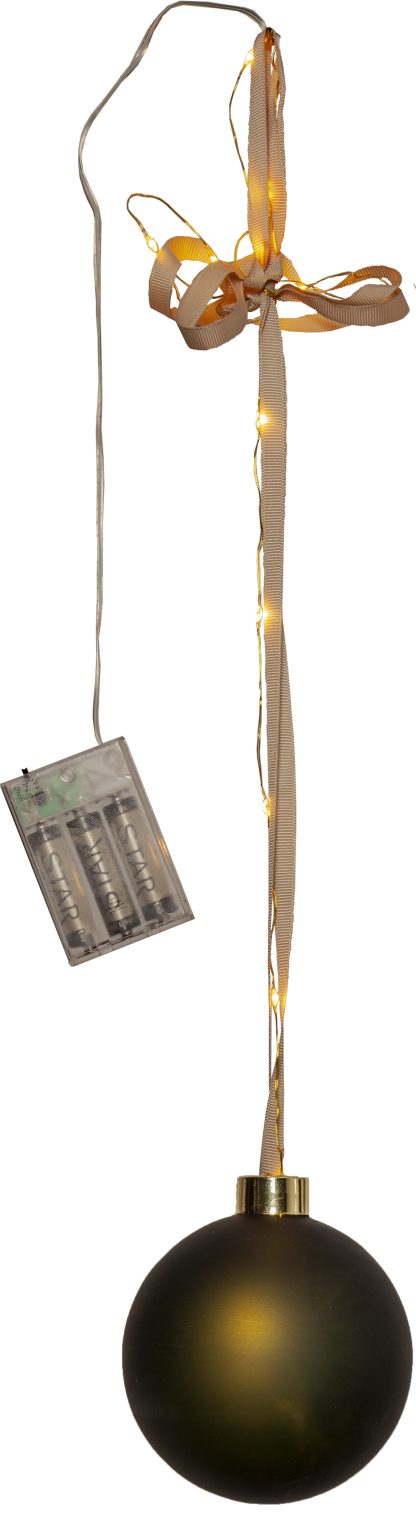 Bliss lasipallo 10cm vihreä