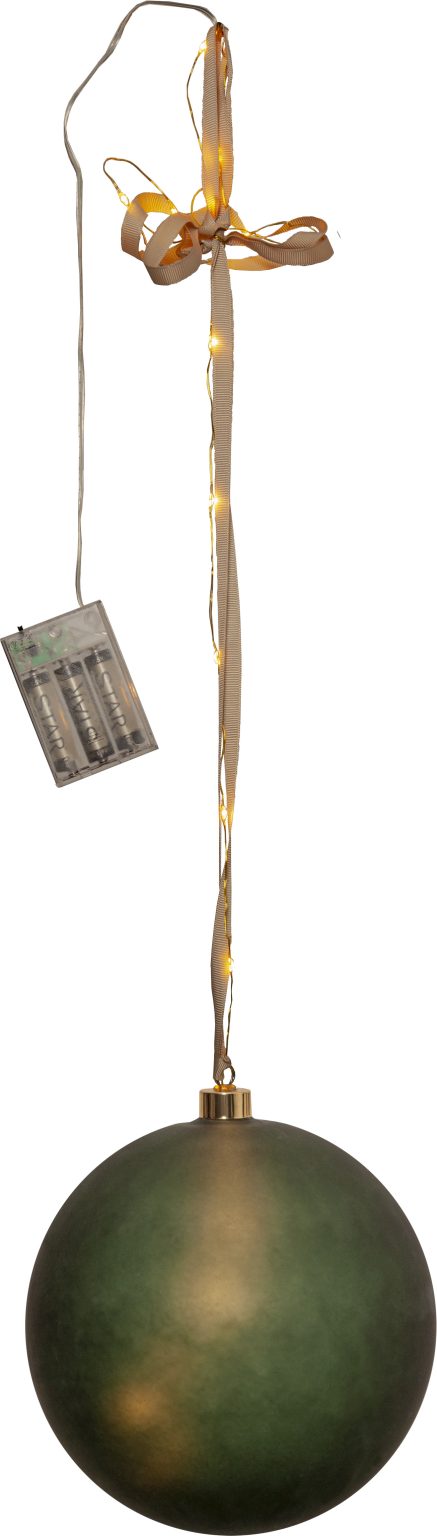 Bliss lasipallo 20cm vihreä