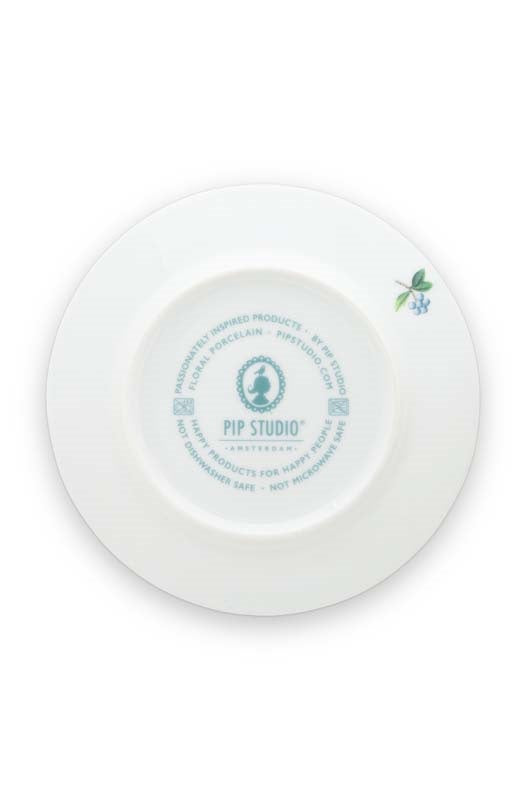 Pip Studio lautanen 17cm Blushing birds blue