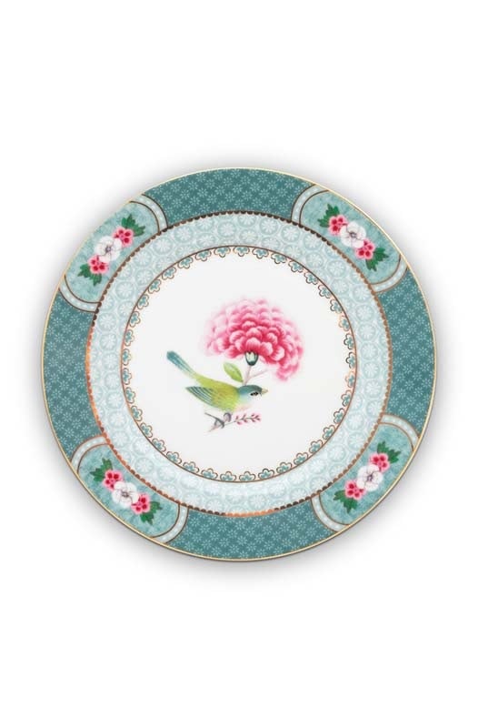 Pip Studio lautanen 17cm Blushing birds blue