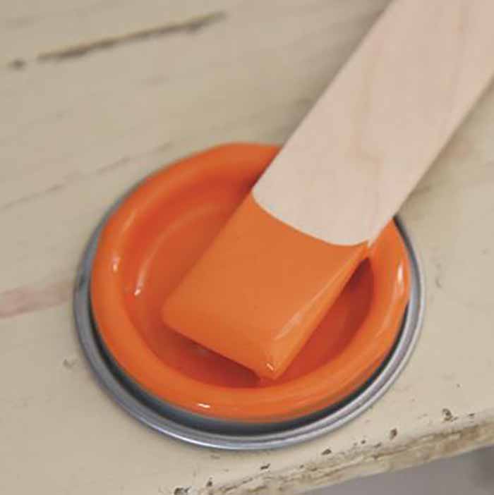 Kalkkimaali Bright Orange 100ml Vintage Paint