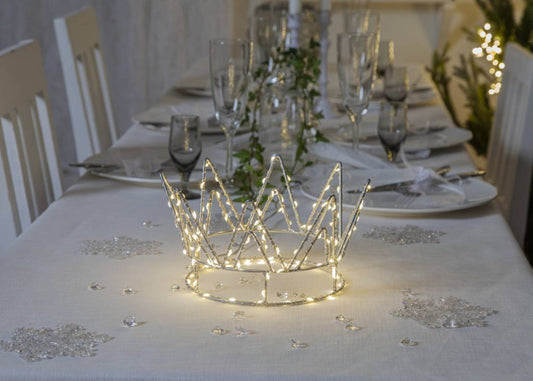 Crown kruunu pöytäkoriste 22cm