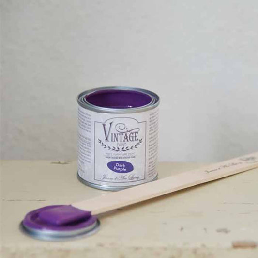 Kalkkimaali Dark Purple 100ml Vintage Paint