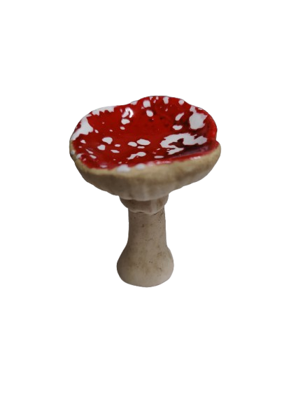 Kärpässieni keramiikkaa 7cm