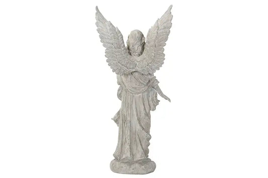 Enkeli Madonna 41cm antiikinharmaa