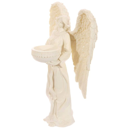 Enkeli seisova tuikkualusta 23cm