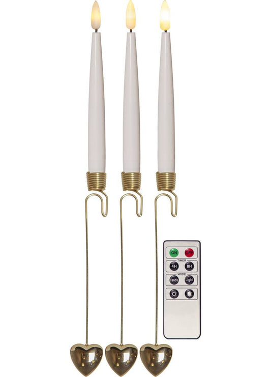 Flamme joulukuusen kynttilät 8-os