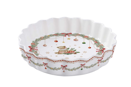 Piirakkavuoka Happy Holidays lahjapakkaus Isabelle Rose