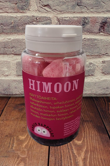 Onnen nappula Himoon mansikka