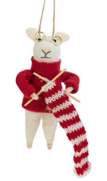 Huovutettu hiiri neulova 10cm