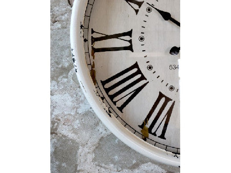 Seinäkelllo antique cream 50cm