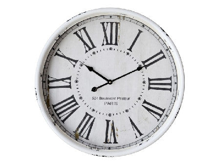 Seinäkelllo antique cream 50cm