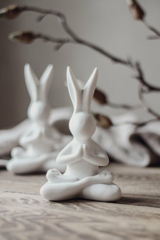 Joogapupu valkoinen 13cm Majas Cottage