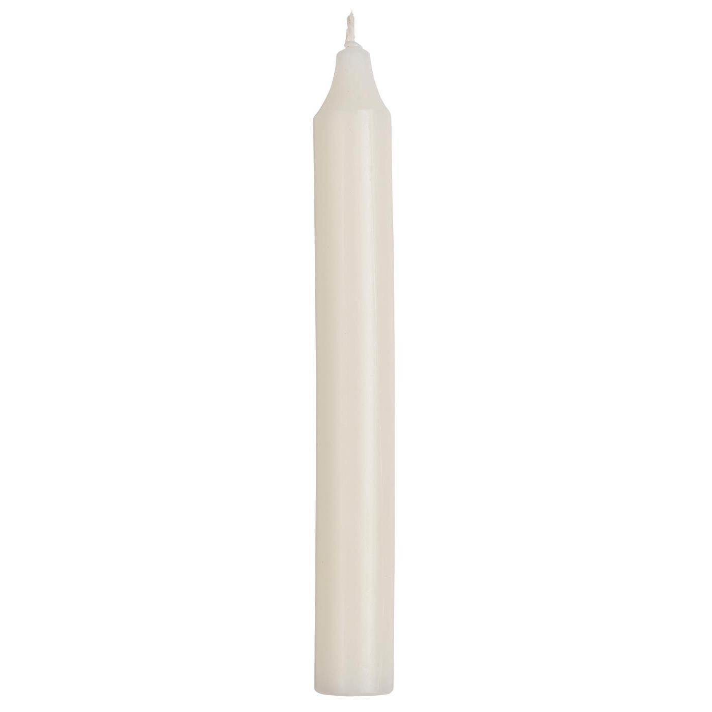 Kattauskynttilä Rustic ivory luonnonvalkoinen
