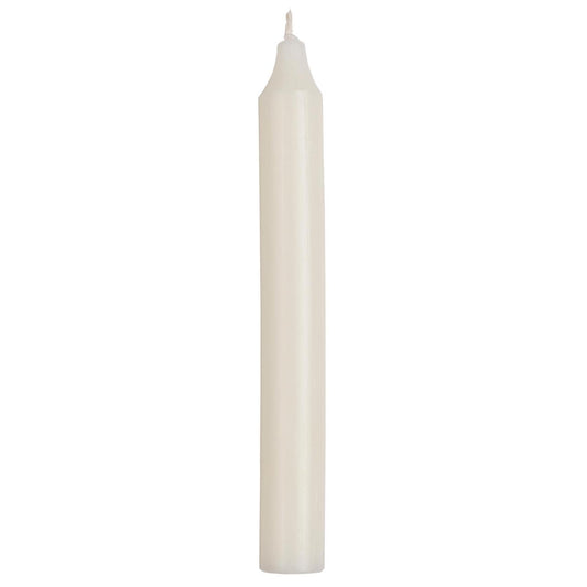 Kattauskynttilä Rustic ivory luonnonvalkoinen