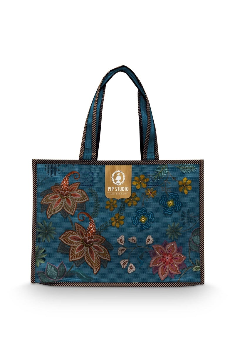 Pip Studio kassi Coco Flower Blue 38x17x28cm
