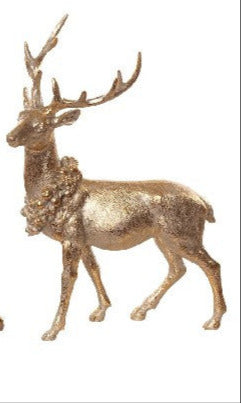 Joulukoriste kultainen peura 2 variaatiota