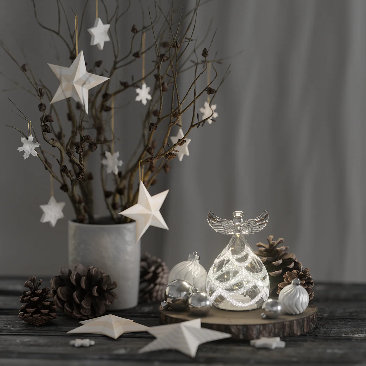 Led-Lasienkeli 13cm Deluxe Homeart