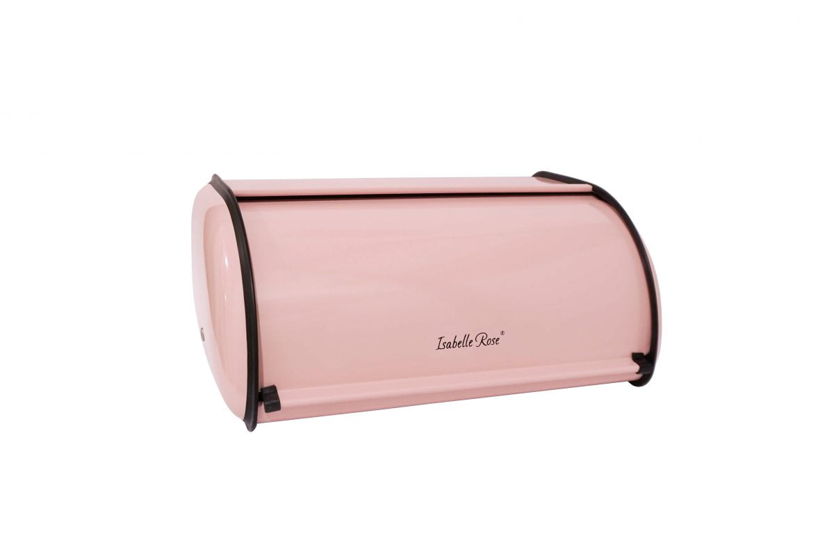 Leipälaatikko Retro vaaleanpunainen Isabelle Rose Home