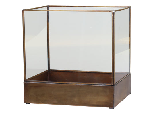 Kynttilälyhty antiikkimessinki Chic Antique