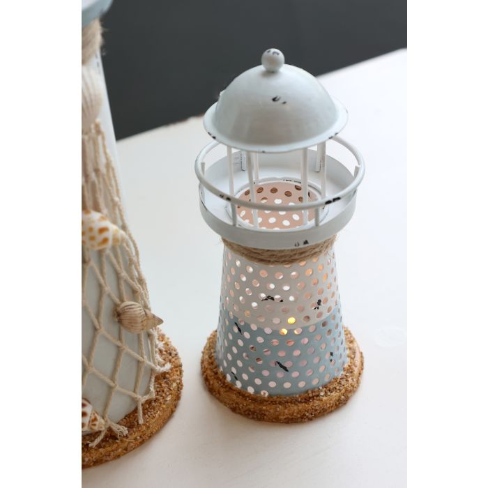 Koristemajakka led-valolla 15cm