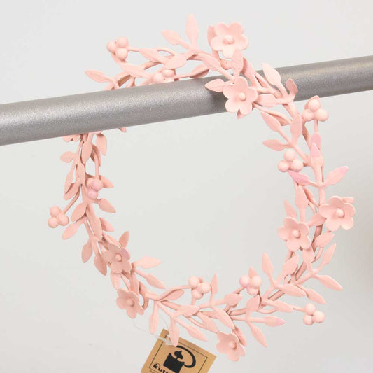 Metallikranssi pastelli 20cm