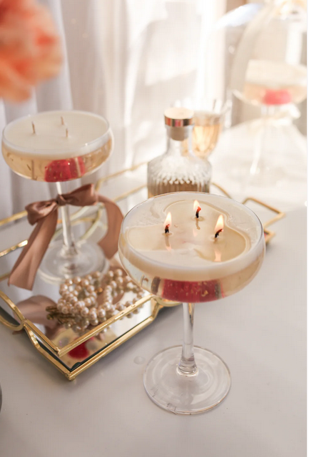 Mansikkashampanja kynttilä