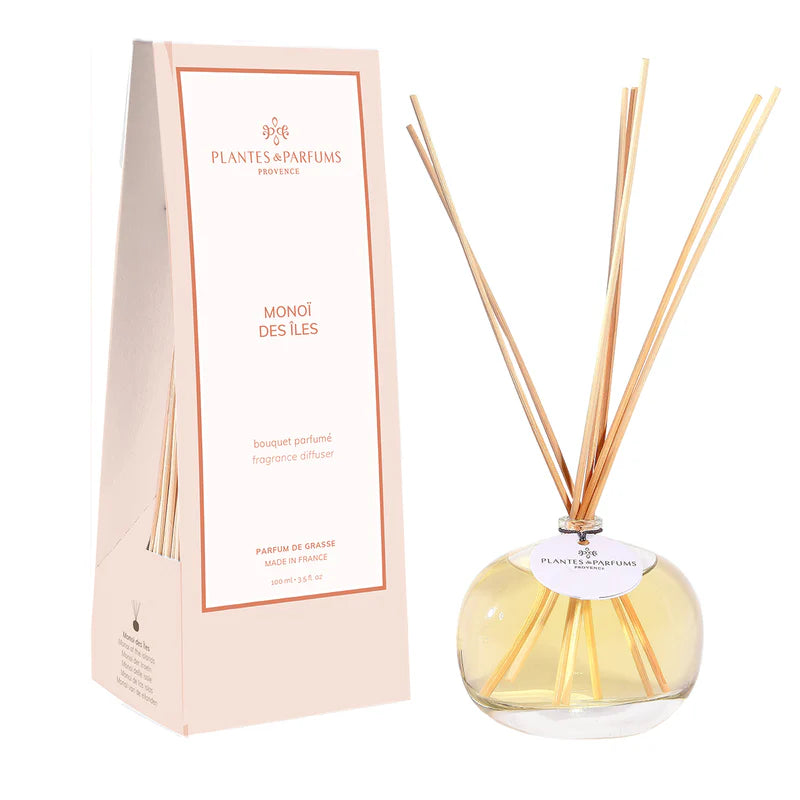 Huonetuoksu Monoi des iles 100ml Plantes & Parfums