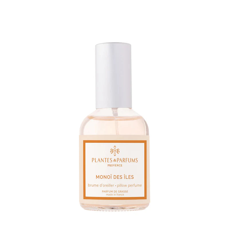Tekstiilituoksu/huonetuoksu Monoi des iles 50ml Plantes & Parfums
