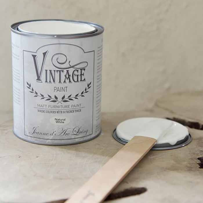 Kalkkimaali Natural White Vintage Paint