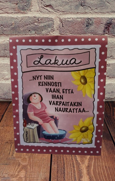 Vilippus Lakua ...nyt niin rennosti vaan, että ihan varpaitakin naurattaa