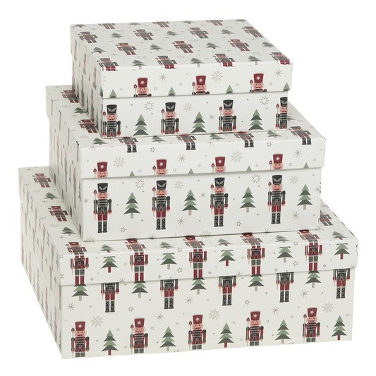 Pähkinänsärkijät laatikkosetti 3-os. Chic Antique