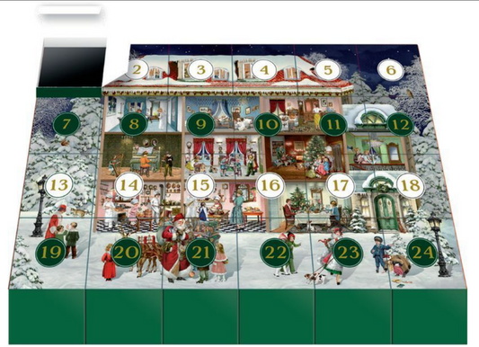 Palapeli jouklukalenteri Our Wonderful Christmas House