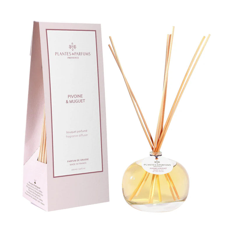 Huonetuoksu Peony and Lily of the Valley 100ml Plantes & Parfyms