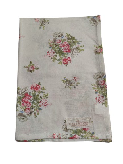 Keittiöpyyhe Petricia white Greengate