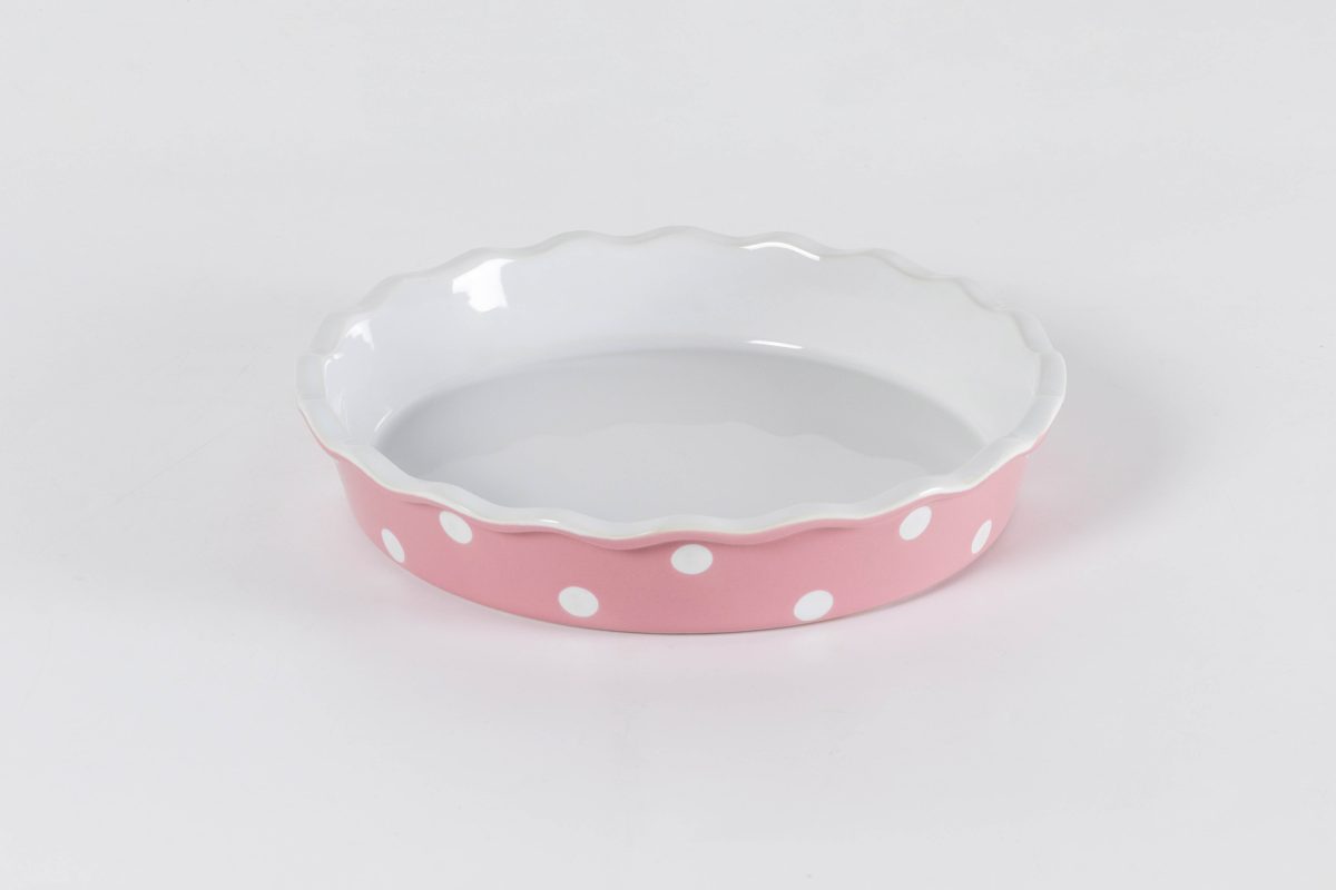 Piirakkavuoka pink dot Isabelle Rose