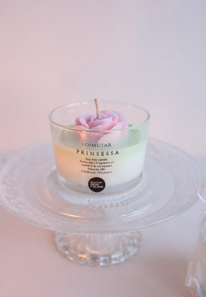 Prinsessa-marsipaanikynttilä Loimutar