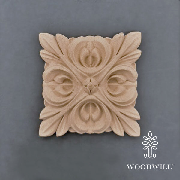 Puukoriste Laatta 9,5x9,5 cm Woodwill