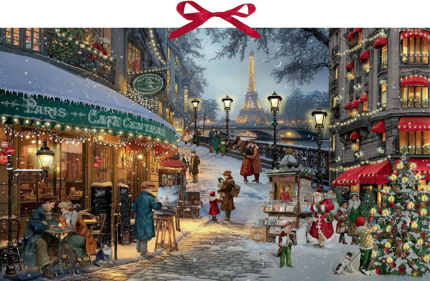 Joulukalenteri Romantic Christmas in Paris