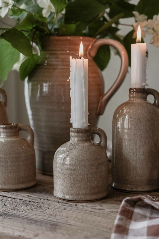 Rustic kynttilänjalka 2 kokoa Majas Cottage